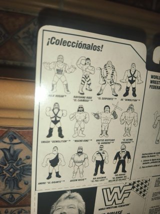Lote 2 Figuras WWF World Wrestling Federation