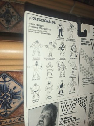 Lote 2 Figuras WWF World Wrestling Federation