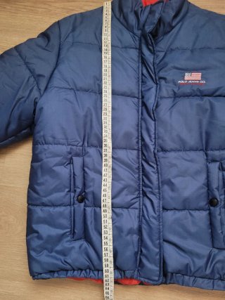 Plumífero Polo Ralph Lauren Azul y Rojo de mujer
