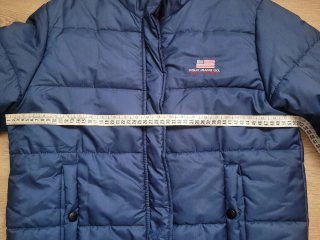 Plumífero Polo Ralph Lauren Azul y Rojo de mujer