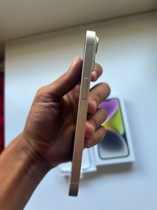 iPhone 14 bianco 100% batteria sana