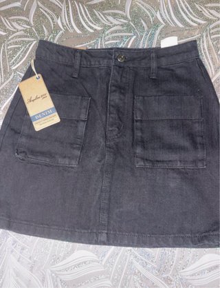 Gonna jeans vita alta Angelica 2000