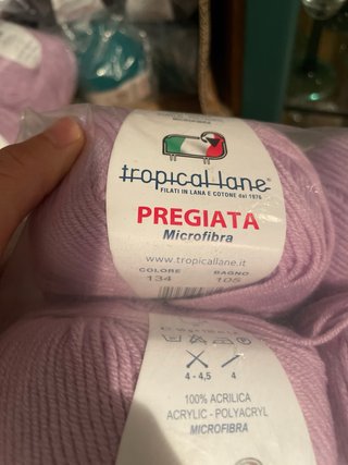 10 Gomitoli Lana Tropical Lane Pregiata Microfibra