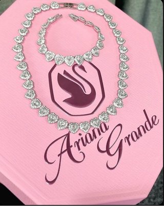 Set Gioielli Swarovski Cuore in Argento