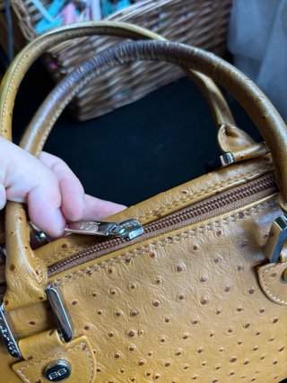 Borsa a mano Balenciaga originale marrone