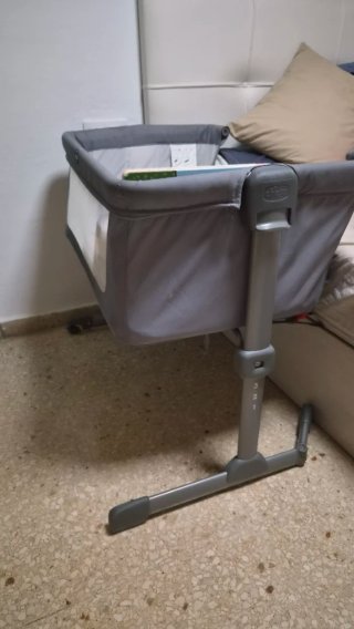 Cuna colecho Chicco Next2Me Essential Gris