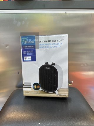 MIDEA Calefactor eléctrico baño de bajo consumo 2000