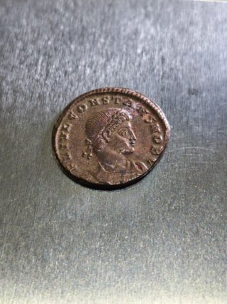 Moneda Romana Emperador Constante