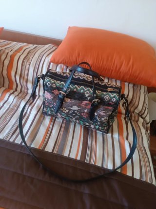 Bolso vintage Bimba y Lola Multicolor