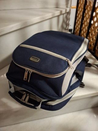 Mochila Camping con utensilio, platos, vasos...