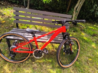 Bicicleta Roja Montaña niño