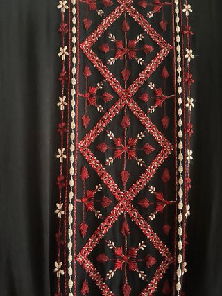 Vestido Scalpers bordado negro Talla XS