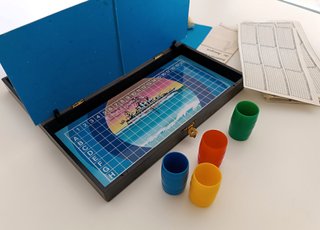 Juego Hundir la Flota Vintage Viaje y Parchís