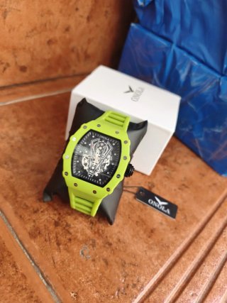 Reloj ONOLA Hombre Cuarzo Verde Negro