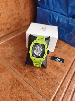 Reloj ONOLA Hombre Cuarzo Verde Negro