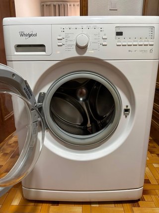 Lavadora Whirlpool 6kg 1200rpm A++