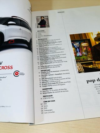 Revista Fotogramas, junio 2019
