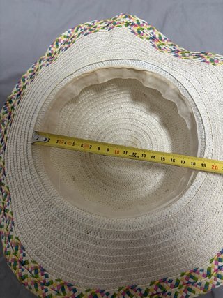 Sombrero de paja mujer