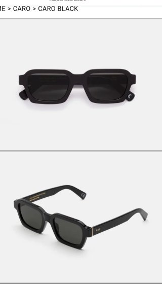 Gafas RETROSUPERFUTURE Caro Black