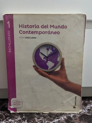 Historia del mundo contemporáneo, 1 bachillerato