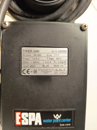 Electro bomba centrífuga