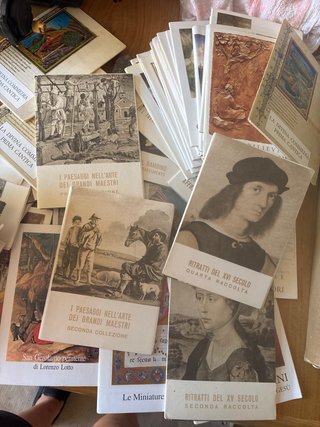 Lotto cartoline vintage arte e storia