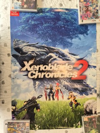 Póster Xenoblade Chronicles 2 Nintendo Switch