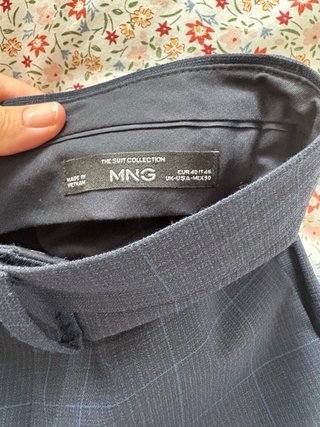 Traje de vestir azul marino