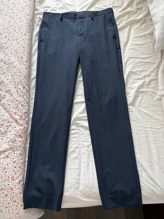 Traje de vestir azul marino