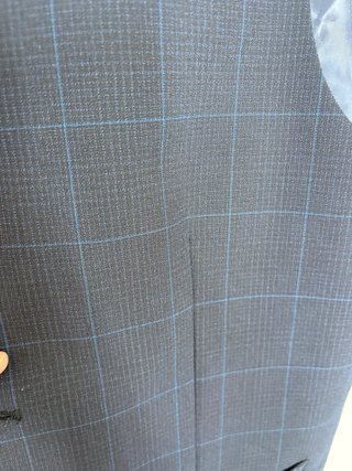 Traje de vestir azul marino