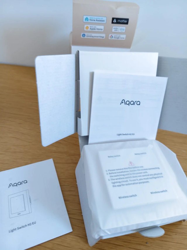 Interruttore per tapparelle Aqara H2 EU (richiede Hub)