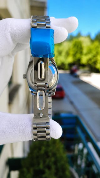 NIBOSI Day-Date Azul | Homenaje Rolex | Cuarzo |
