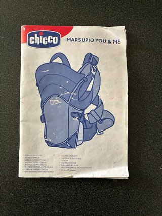 Mochila Portabebés Chicco Negra
