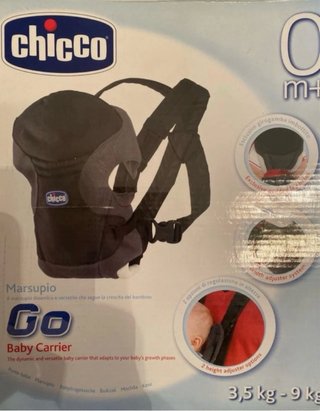 Mochila Portabebés Chicco Negra