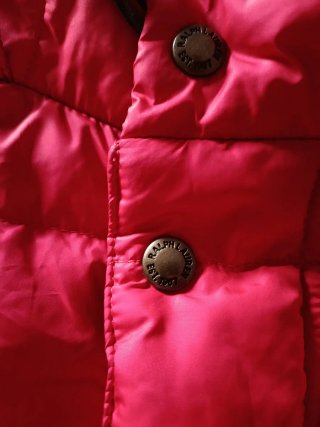 Chaleco Polo Ralph Lauren Rojo con Capucha