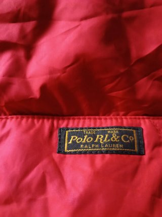 Chaleco Polo Ralph Lauren Rojo con Capucha