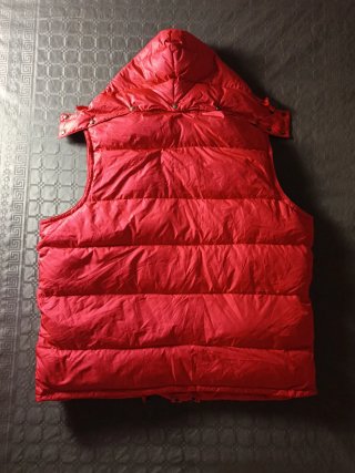 Chaleco Polo Ralph Lauren Rojo con Capucha