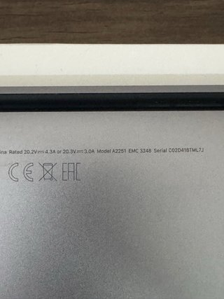 MacBook Pro 13” 2020 A2251 i5 16GB 1TB