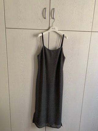 Abito ragazza in maglina grigio
