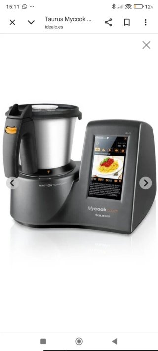 Robot Cocina Taurus Mycook Touch