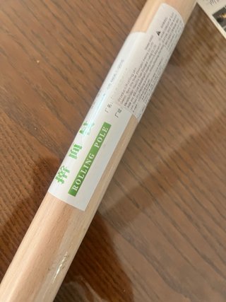 Rodillo de madera para amasar