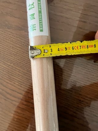 Rodillo de madera para amasar
