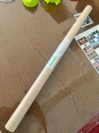 Rodillo de madera para amasar