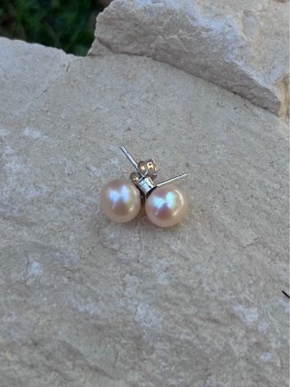 PERLAS REALES agua dulce (Pulsera y pendientes)