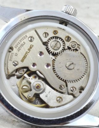 Orologio Breitling Quadrante Azzurro 17 Jewels