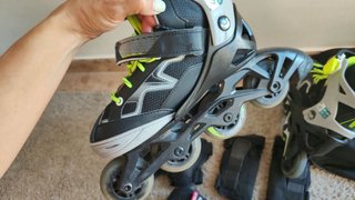 Patines Oxelo 32/35 infantiles con protecciones