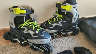 Patines Oxelo 32/35 infantiles con protecciones