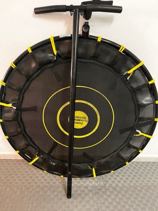 Mini Trampolín Fitness con Barra