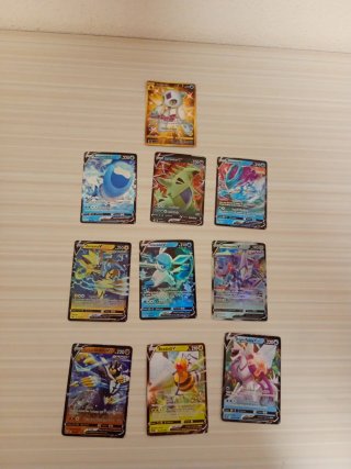 Lote 10 cartas pokemons Colección Cartas Pokémon V