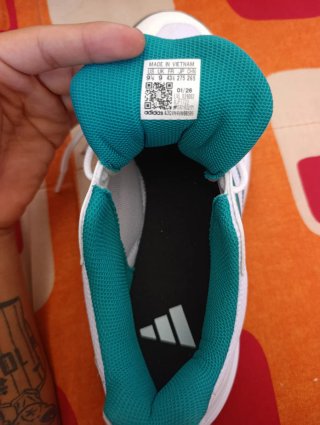 Zapatillas Adidas Blancas y Verdes